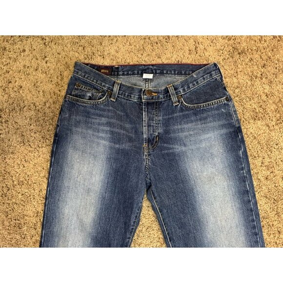 ABERCROMBIE FITCH 1892 Vintage Flare Jeans Low Rise 90s Y2K Made in USA 28x33 - Picture 12 of 12